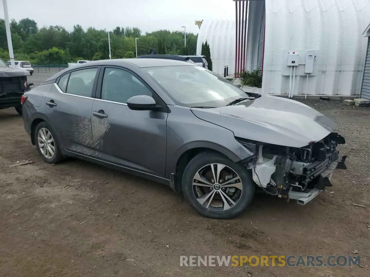 4 Photograph of a damaged car 3N1AB8CV0NY268566 NISSAN SENTRA 2022