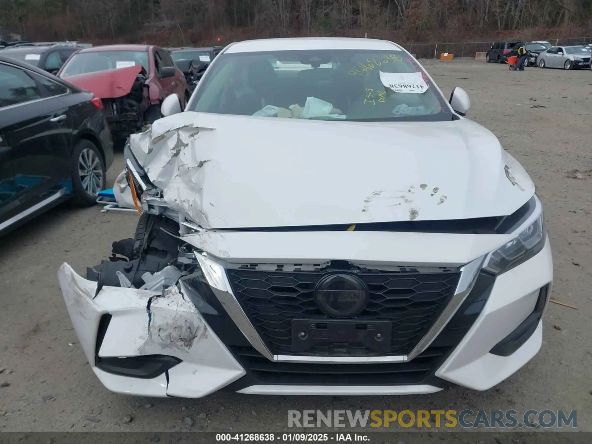 11 Photograph of a damaged car 3N1AB8CV0NY314459 NISSAN SENTRA 2022