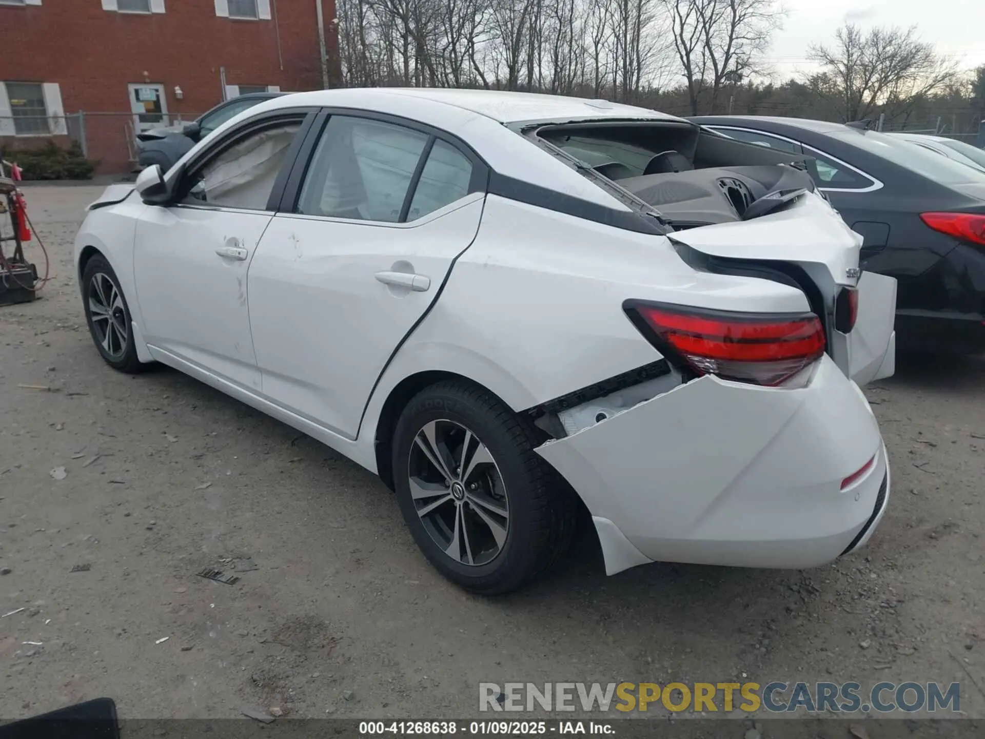 3 Photograph of a damaged car 3N1AB8CV0NY314459 NISSAN SENTRA 2022