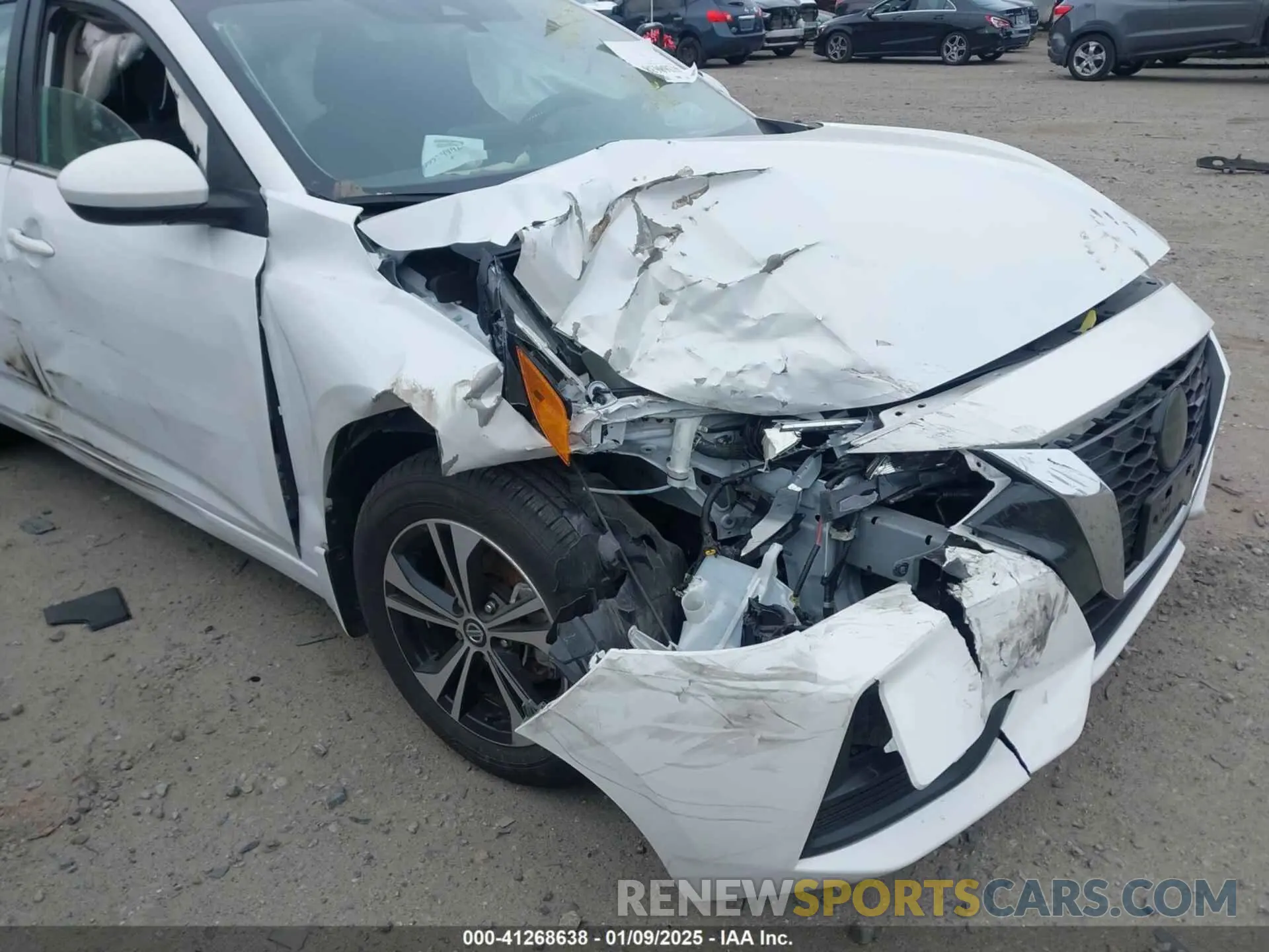 6 Photograph of a damaged car 3N1AB8CV0NY314459 NISSAN SENTRA 2022