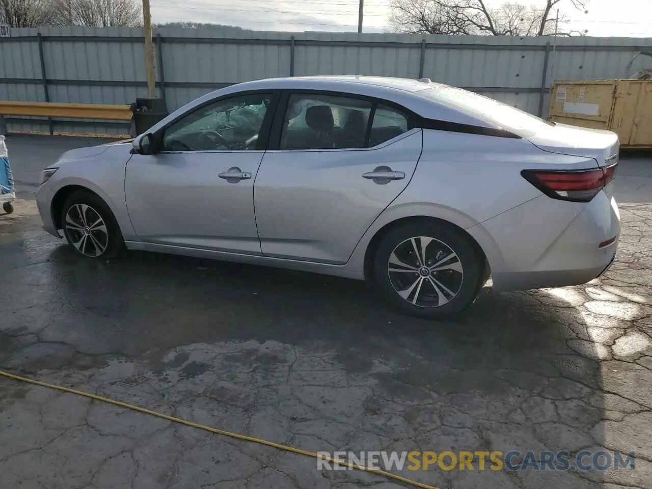 2 Photograph of a damaged car 3N1AB8CV0NY317605 NISSAN SENTRA 2022