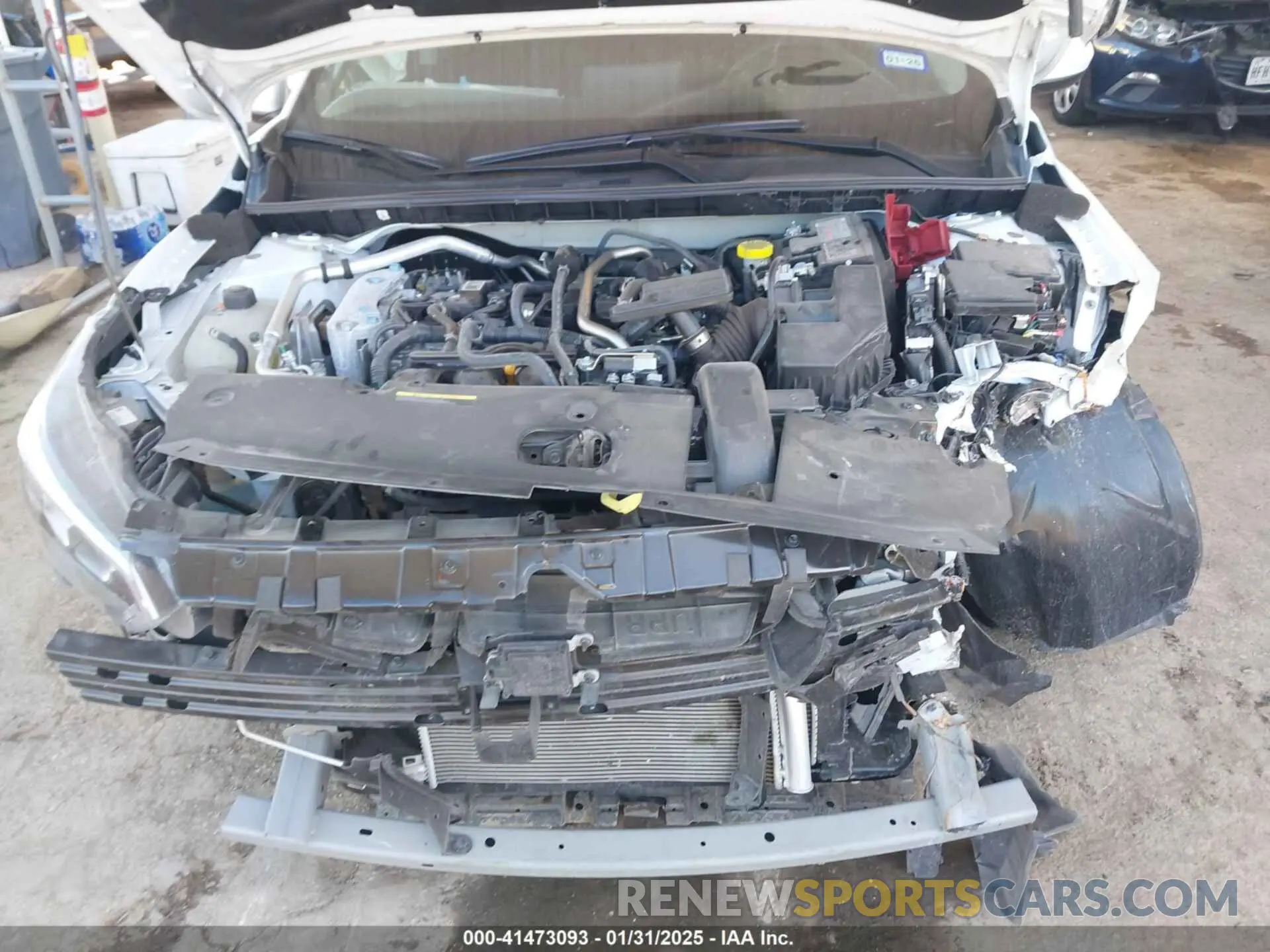 10 Photograph of a damaged car 3N1AB8CV0NY321394 NISSAN SENTRA 2022