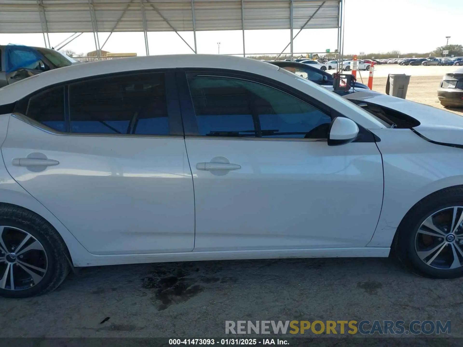 12 Photograph of a damaged car 3N1AB8CV0NY321394 NISSAN SENTRA 2022