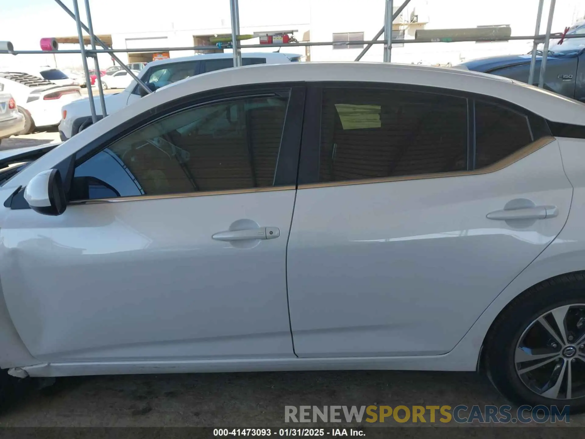 13 Photograph of a damaged car 3N1AB8CV0NY321394 NISSAN SENTRA 2022