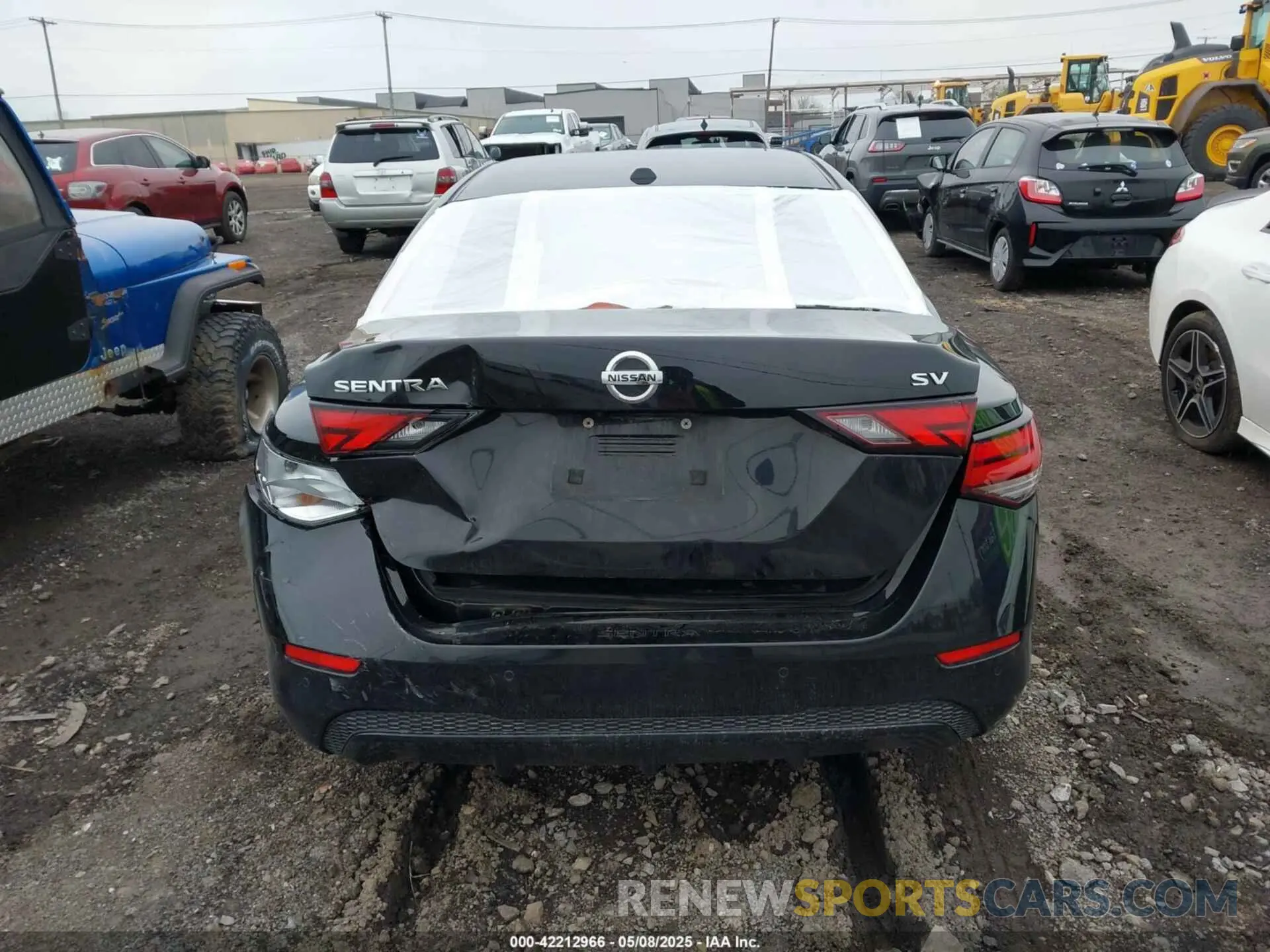 16 Photograph of a damaged car 3N1AB8CV1NY204312 NISSAN SENTRA 2022