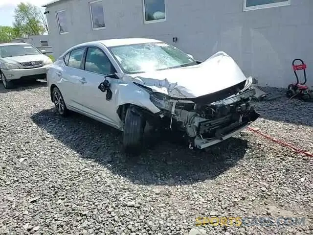 14 Photograph of a damaged car 3N1AB8CV1NY209512 NISSAN SENTRA 2022