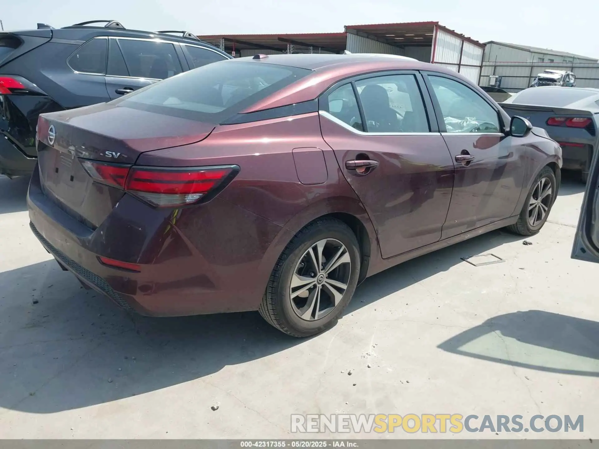 4 Photograph of a damaged car 3N1AB8CV1NY218534 NISSAN SENTRA 2022