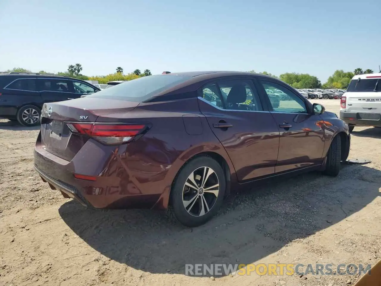 3 Photograph of a damaged car 3N1AB8CV1NY221658 NISSAN SENTRA 2022