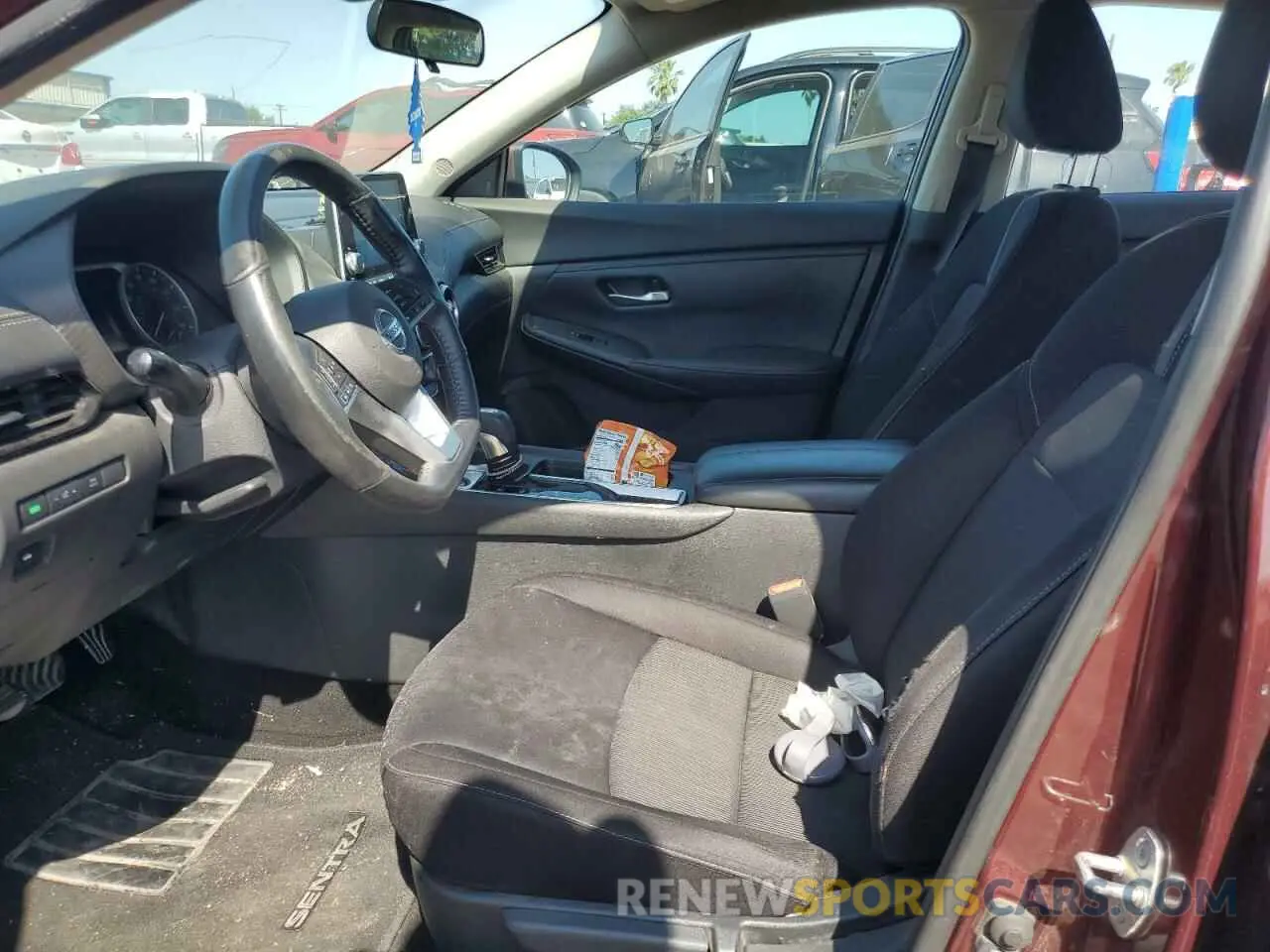 7 Photograph of a damaged car 3N1AB8CV1NY221658 NISSAN SENTRA 2022