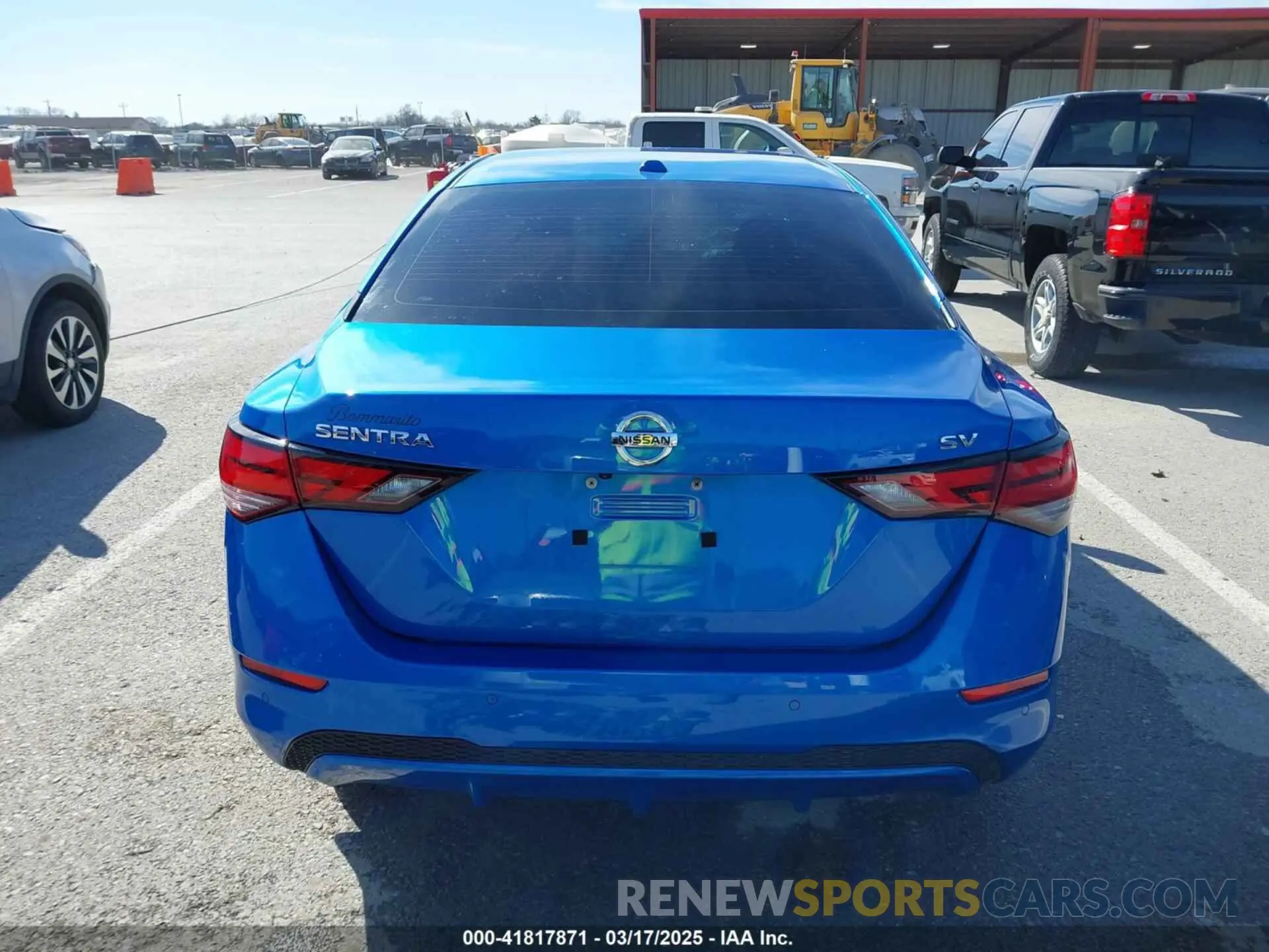 17 Photograph of a damaged car 3N1AB8CV1NY229162 NISSAN SENTRA 2022