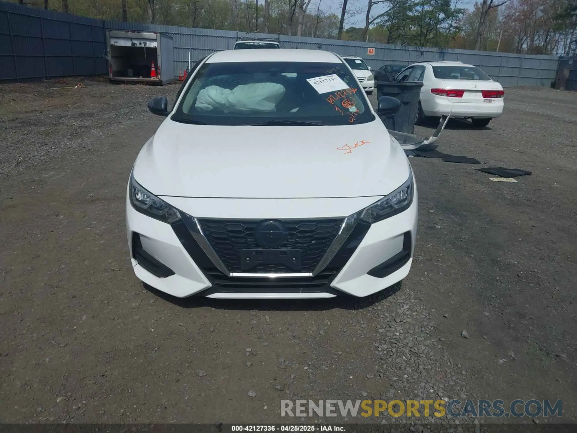 11 Photograph of a damaged car 3N1AB8CV1NY231087 NISSAN SENTRA 2022