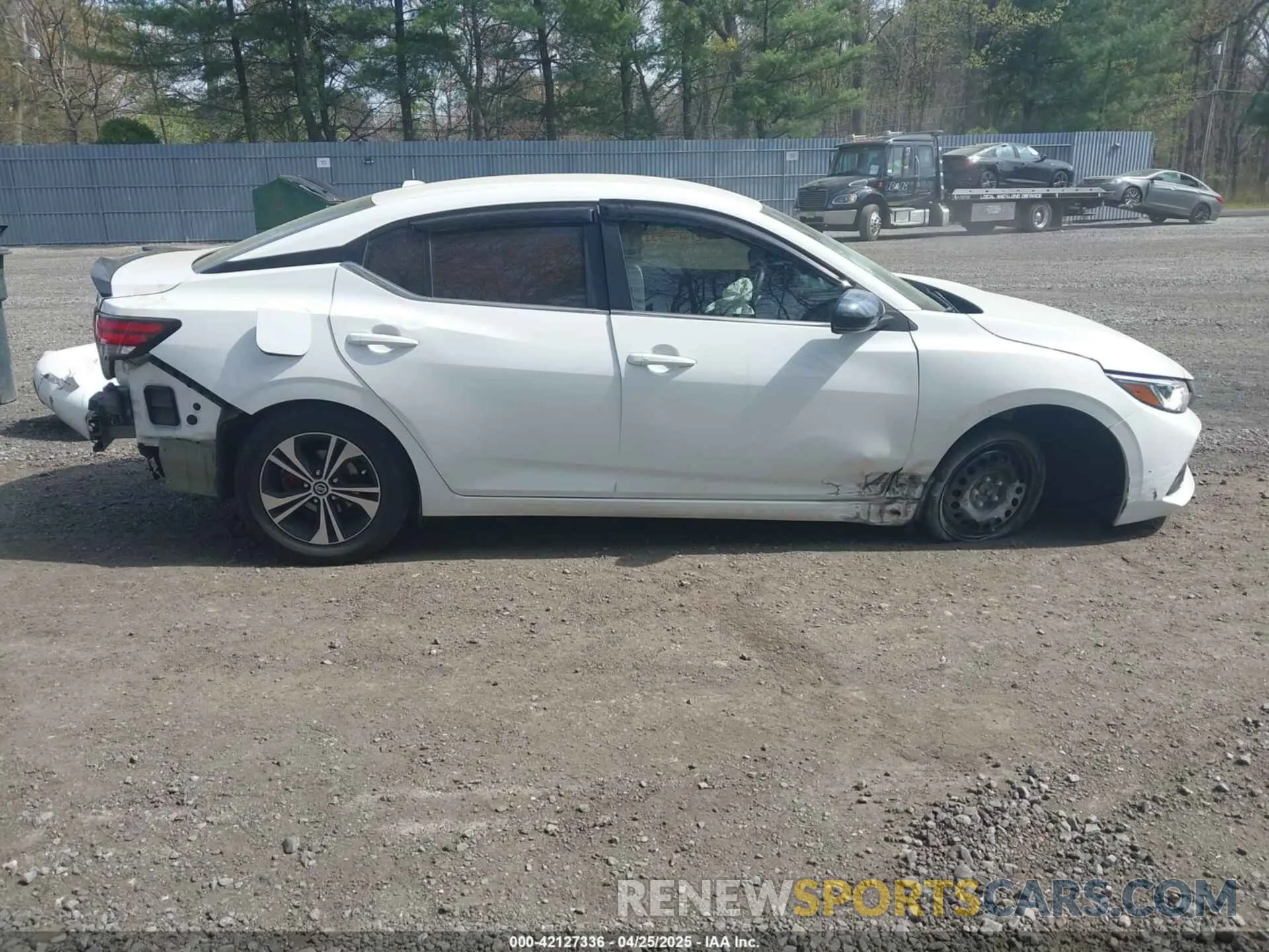12 Photograph of a damaged car 3N1AB8CV1NY231087 NISSAN SENTRA 2022