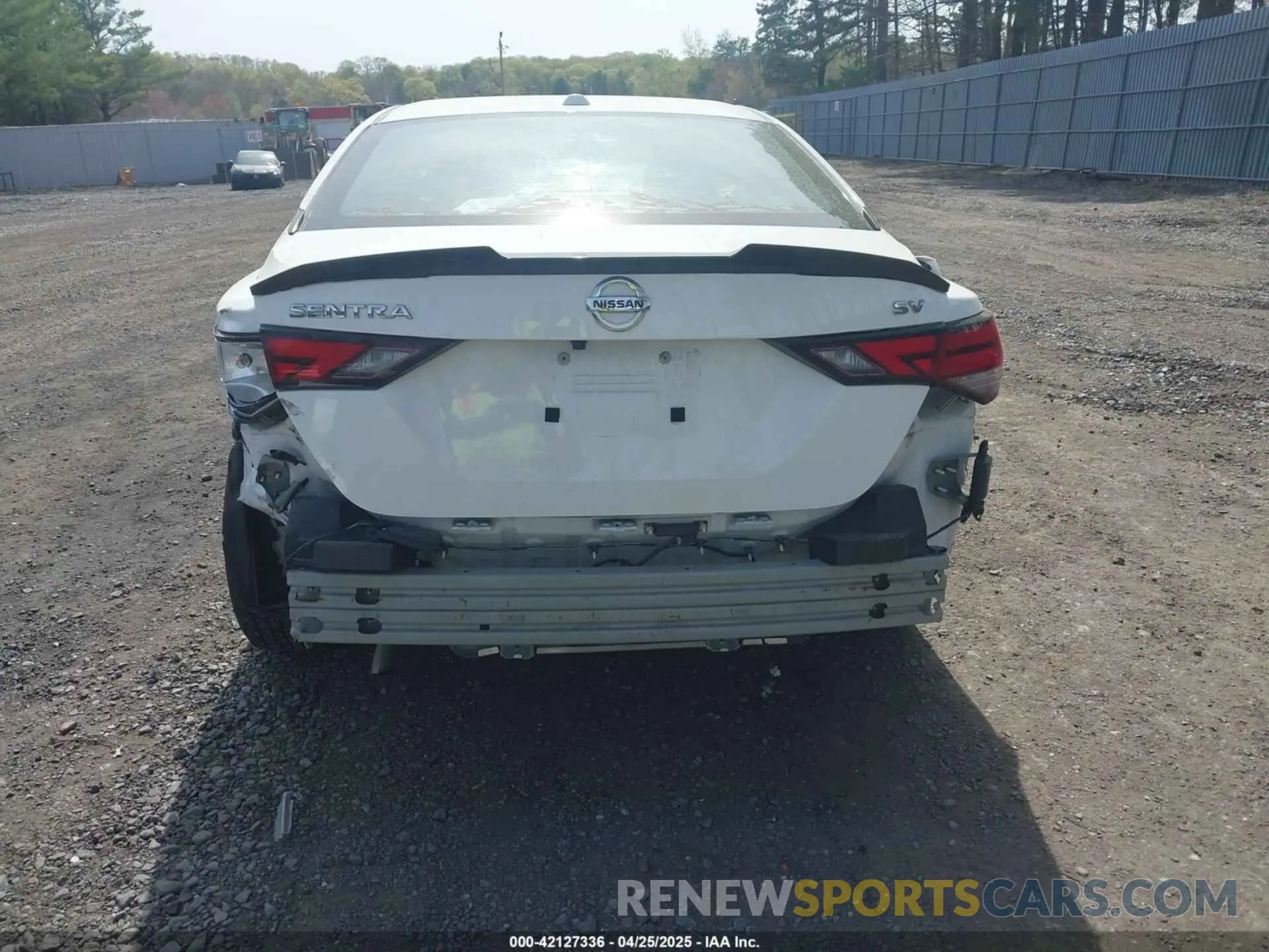 15 Photograph of a damaged car 3N1AB8CV1NY231087 NISSAN SENTRA 2022