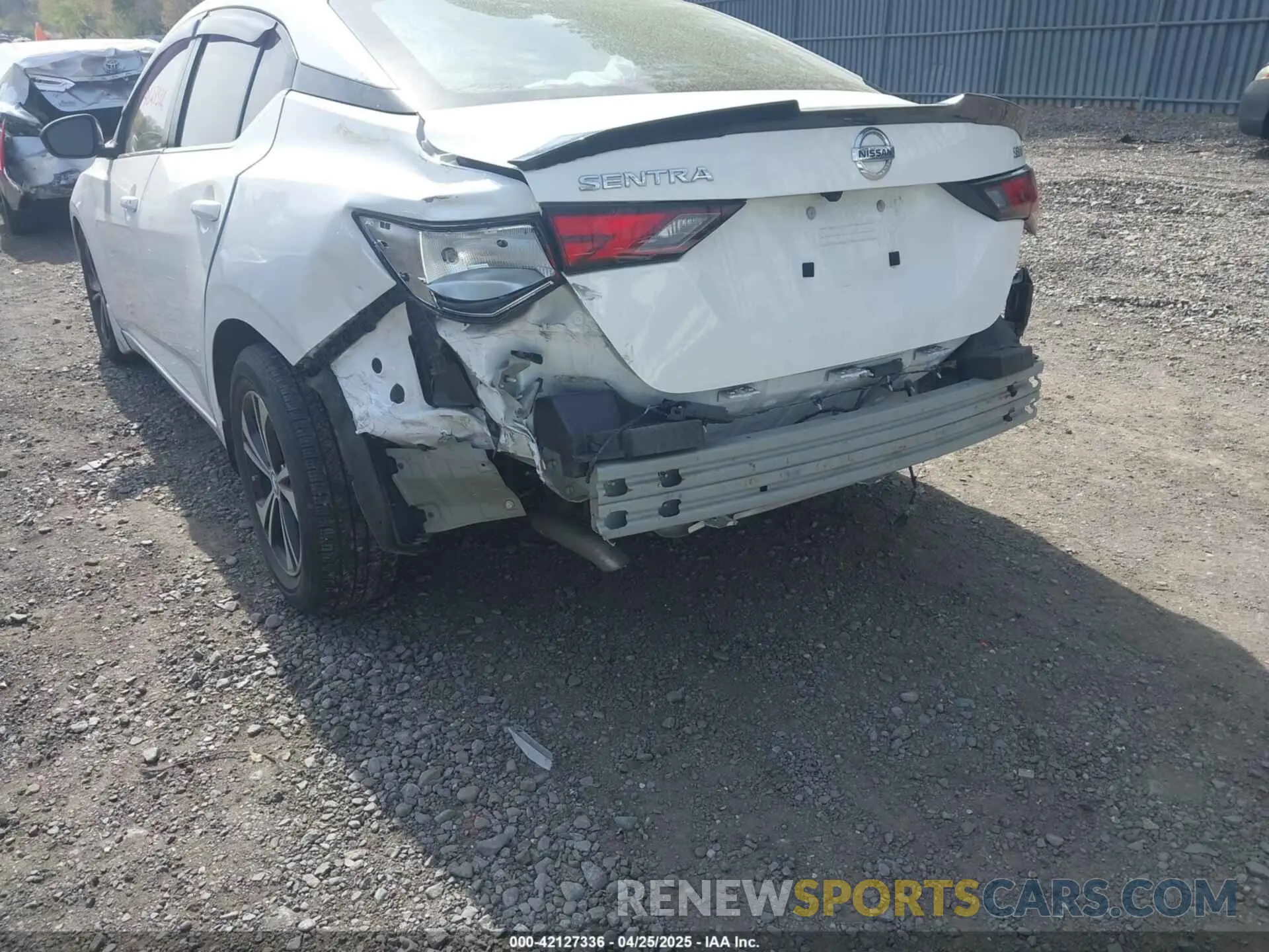 6 Photograph of a damaged car 3N1AB8CV1NY231087 NISSAN SENTRA 2022