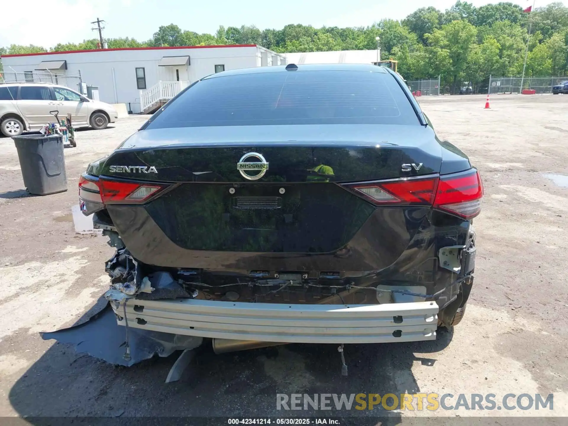 16 Photograph of a damaged car 3N1AB8CV1NY239707 NISSAN SENTRA 2022