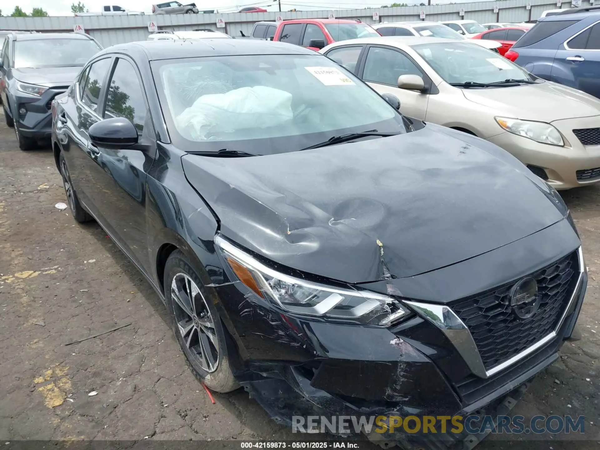 1 Photograph of a damaged car 3N1AB8CV1NY241117 NISSAN SENTRA 2022