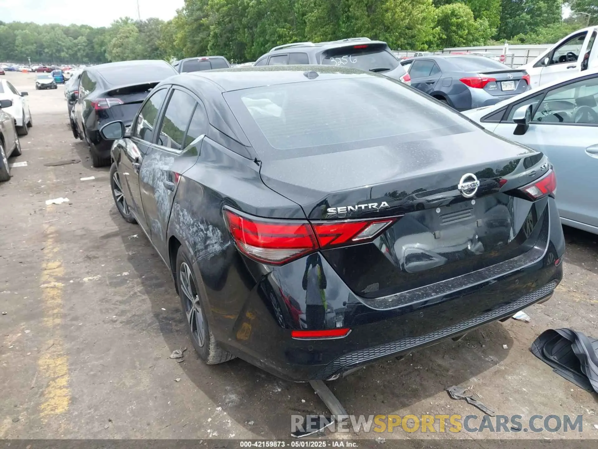 3 Photograph of a damaged car 3N1AB8CV1NY241117 NISSAN SENTRA 2022