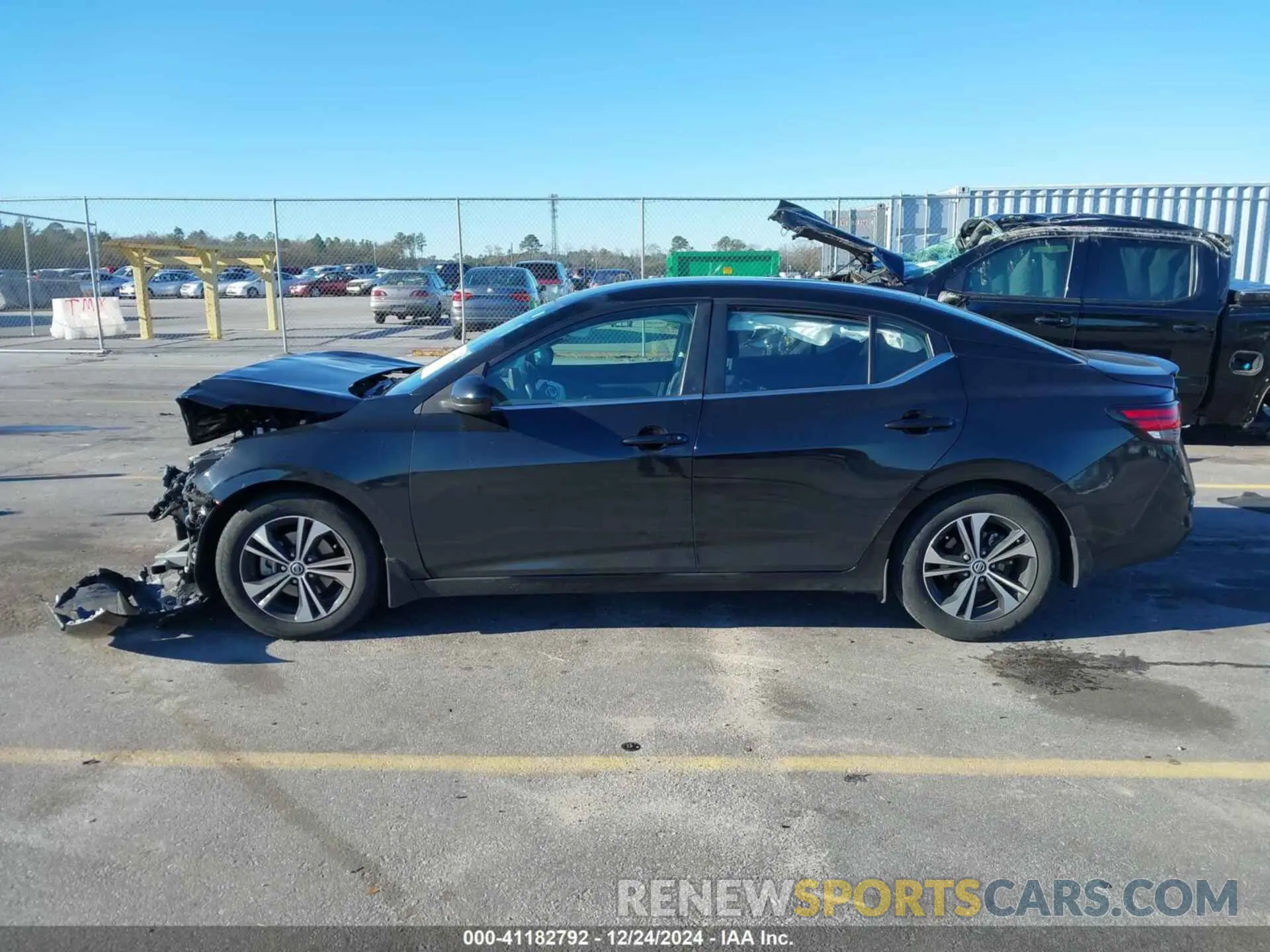 14 Photograph of a damaged car 3N1AB8CV1NY248259 NISSAN SENTRA 2022