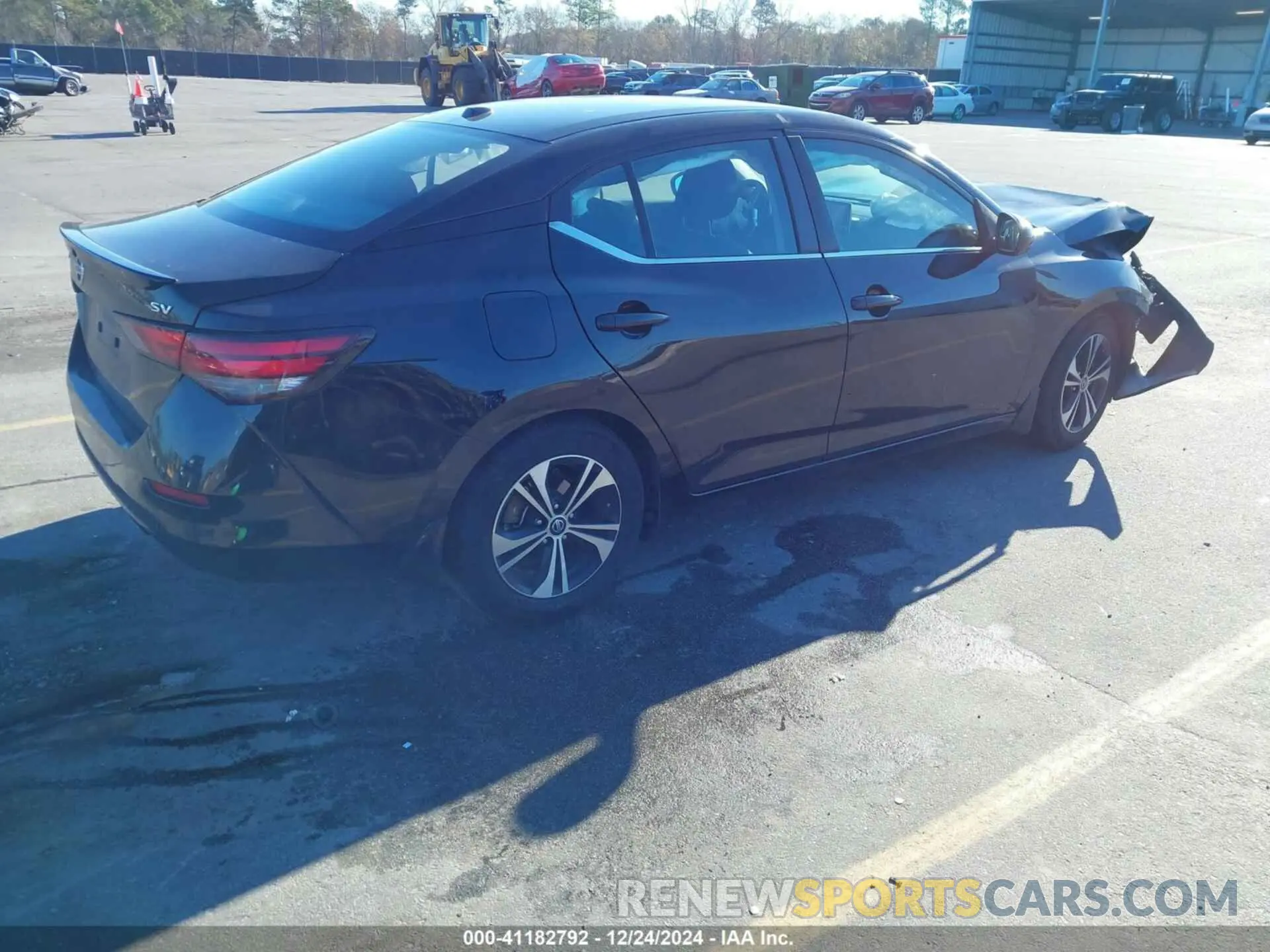 4 Photograph of a damaged car 3N1AB8CV1NY248259 NISSAN SENTRA 2022