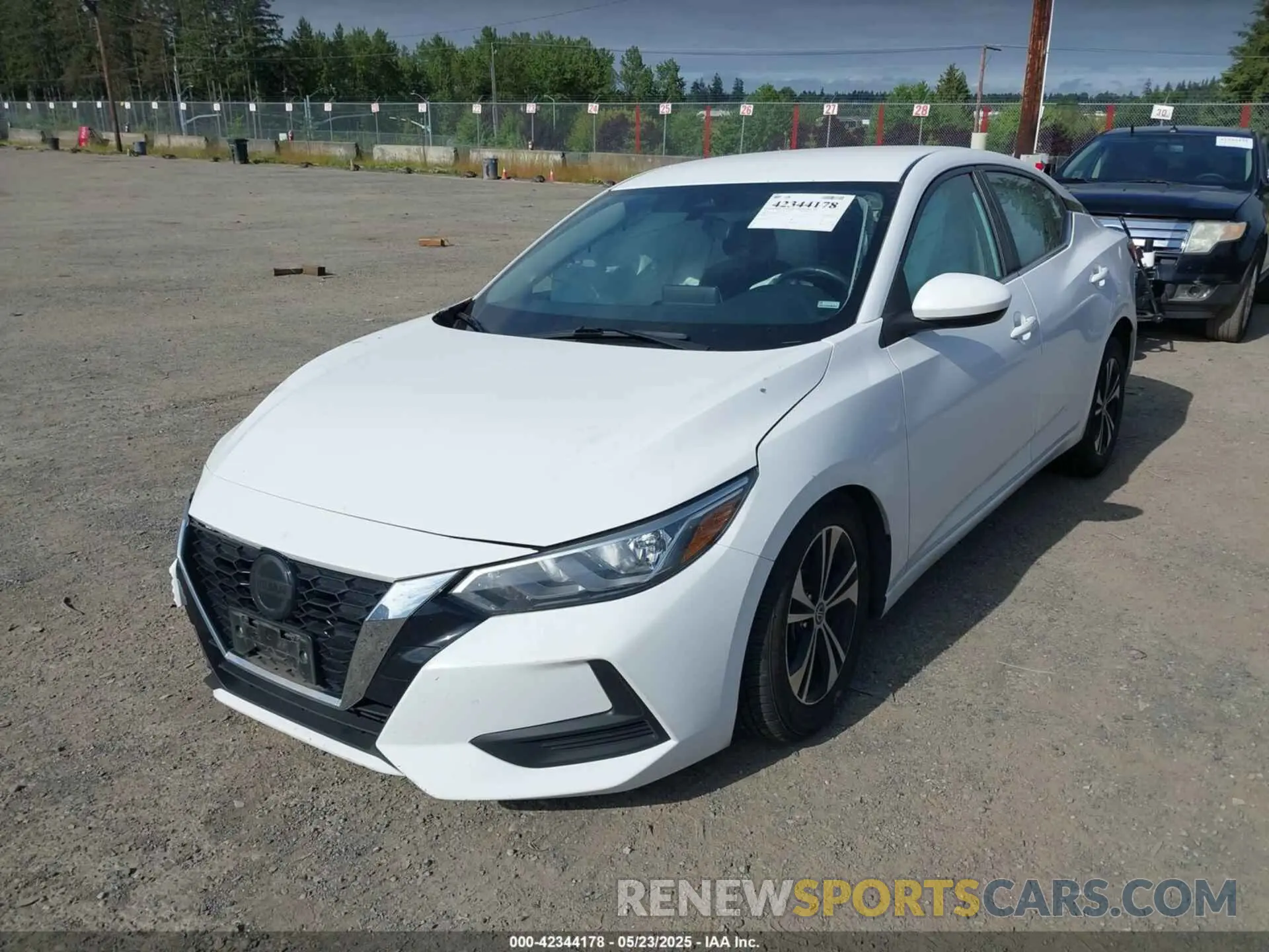 2 Photograph of a damaged car 3N1AB8CV1NY272528 NISSAN SENTRA 2022