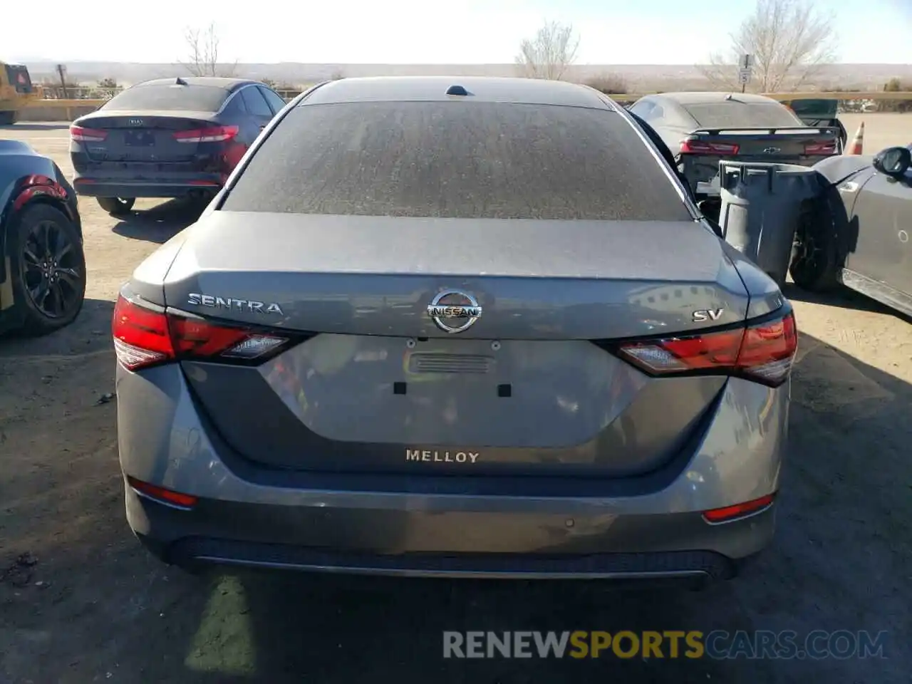 6 Photograph of a damaged car 3N1AB8CV1NY275655 NISSAN SENTRA 2022