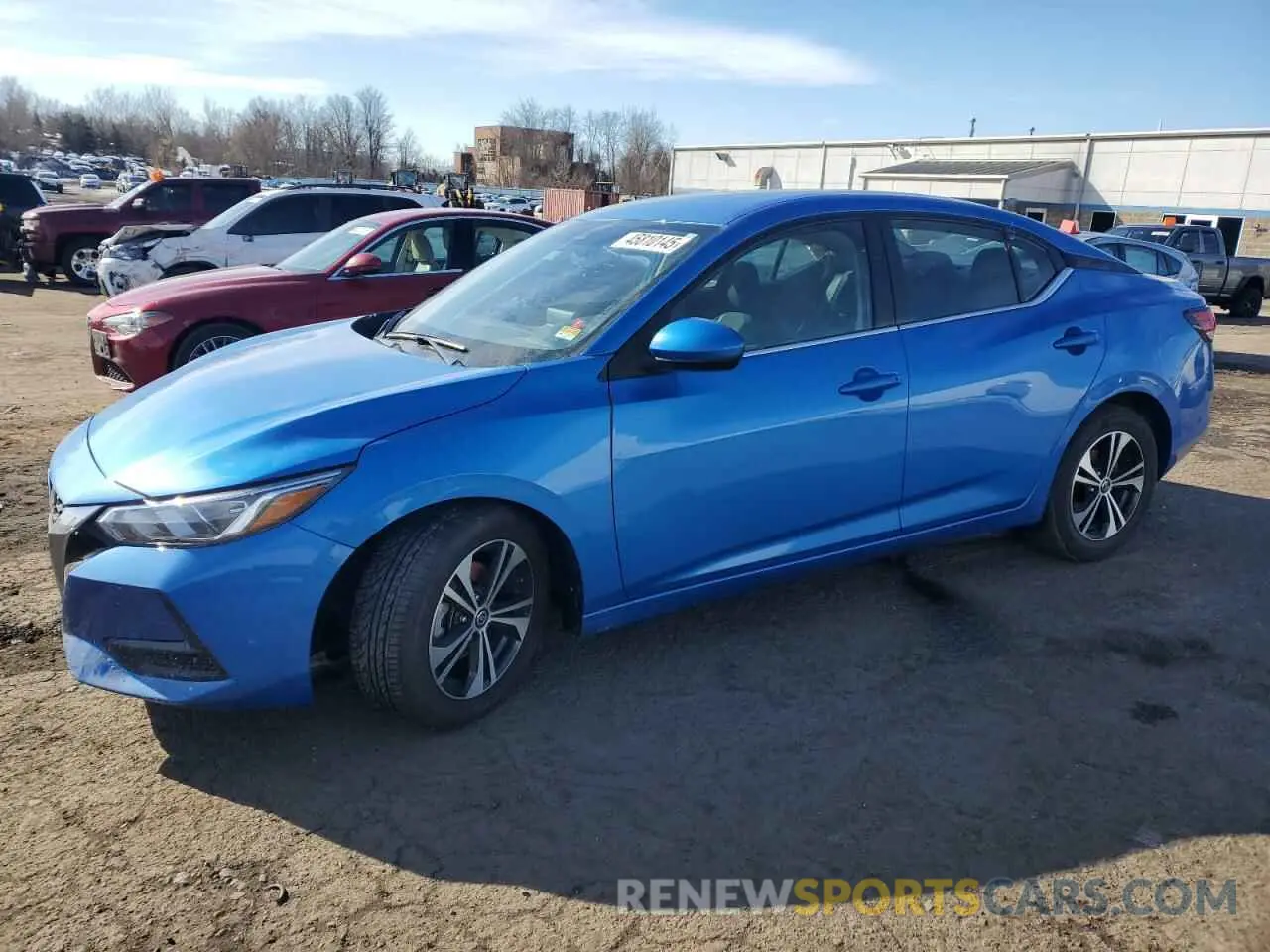 1 Photograph of a damaged car 3N1AB8CV1NY277633 NISSAN SENTRA 2022