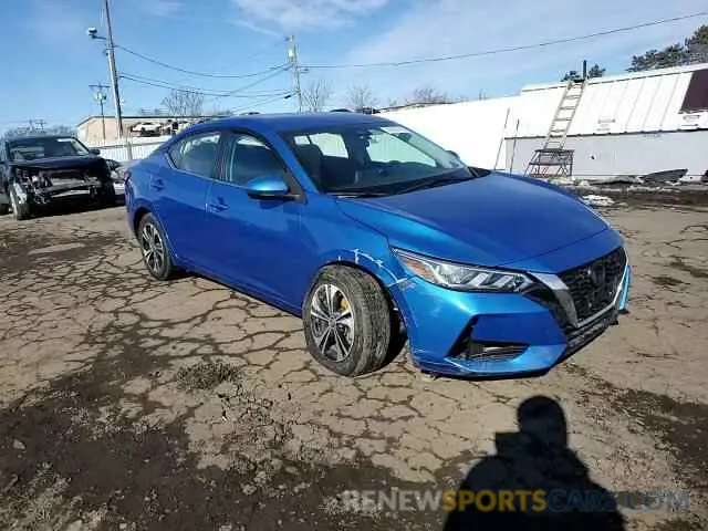 10 Photograph of a damaged car 3N1AB8CV1NY277633 NISSAN SENTRA 2022