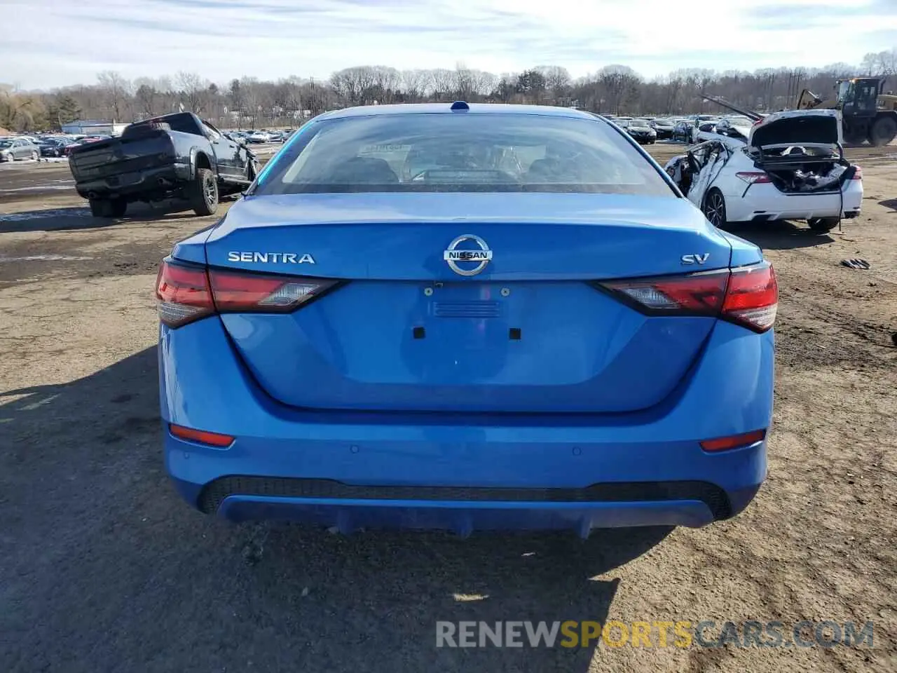 6 Photograph of a damaged car 3N1AB8CV1NY277633 NISSAN SENTRA 2022