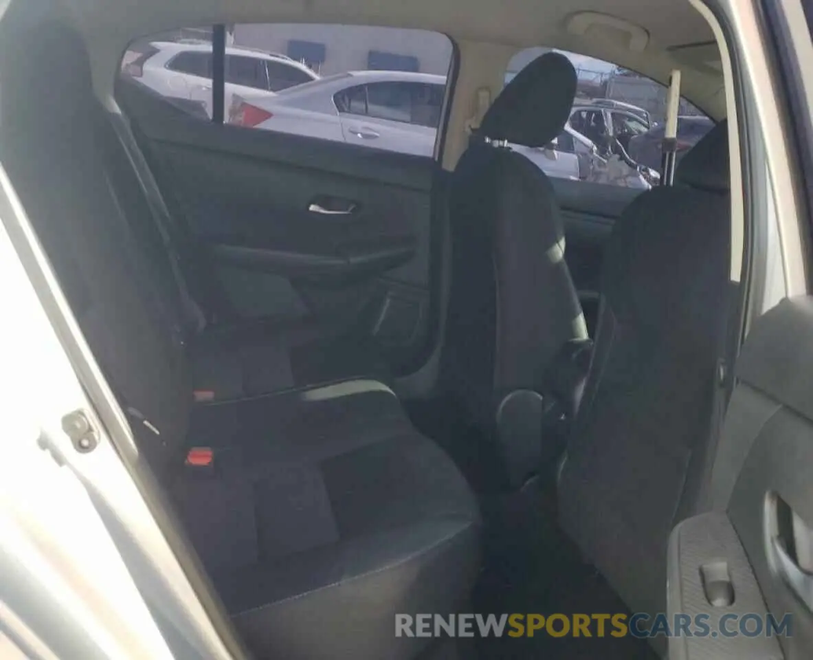 10 Photograph of a damaged car 3N1AB8CV1NY296277 NISSAN SENTRA 2022