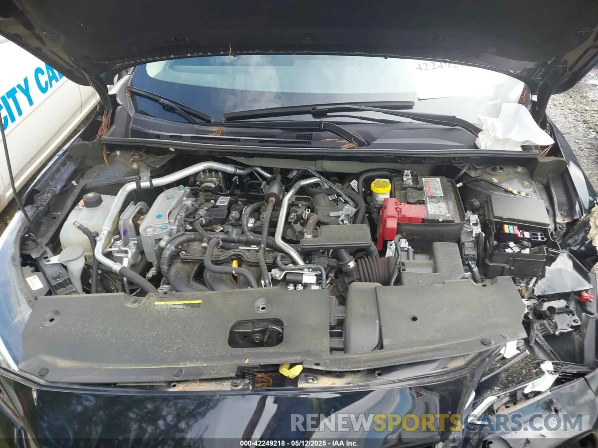 10 Photograph of a damaged car 3N1AB8CV1NY301168 NISSAN SENTRA 2022
