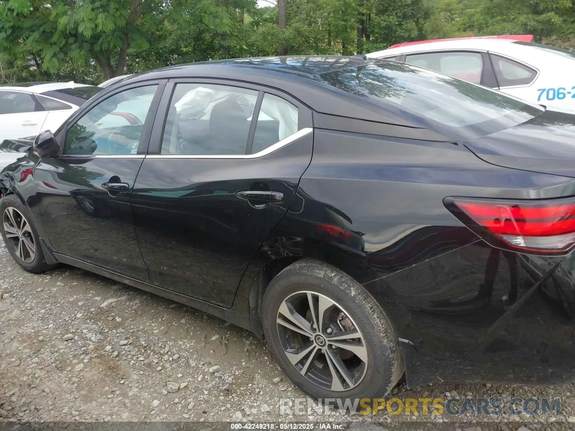 14 Photograph of a damaged car 3N1AB8CV1NY301168 NISSAN SENTRA 2022