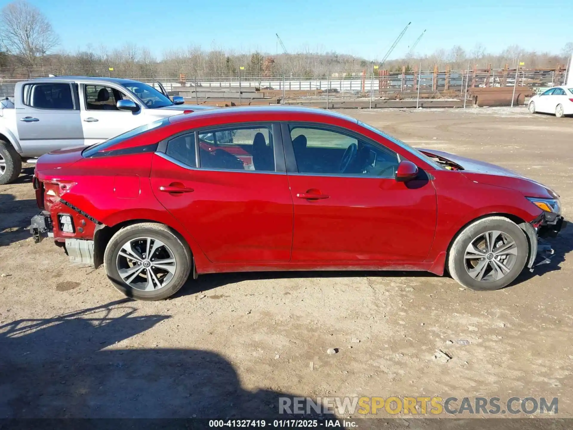 13 Photograph of a damaged car 3N1AB8CV1NY301400 NISSAN SENTRA 2022