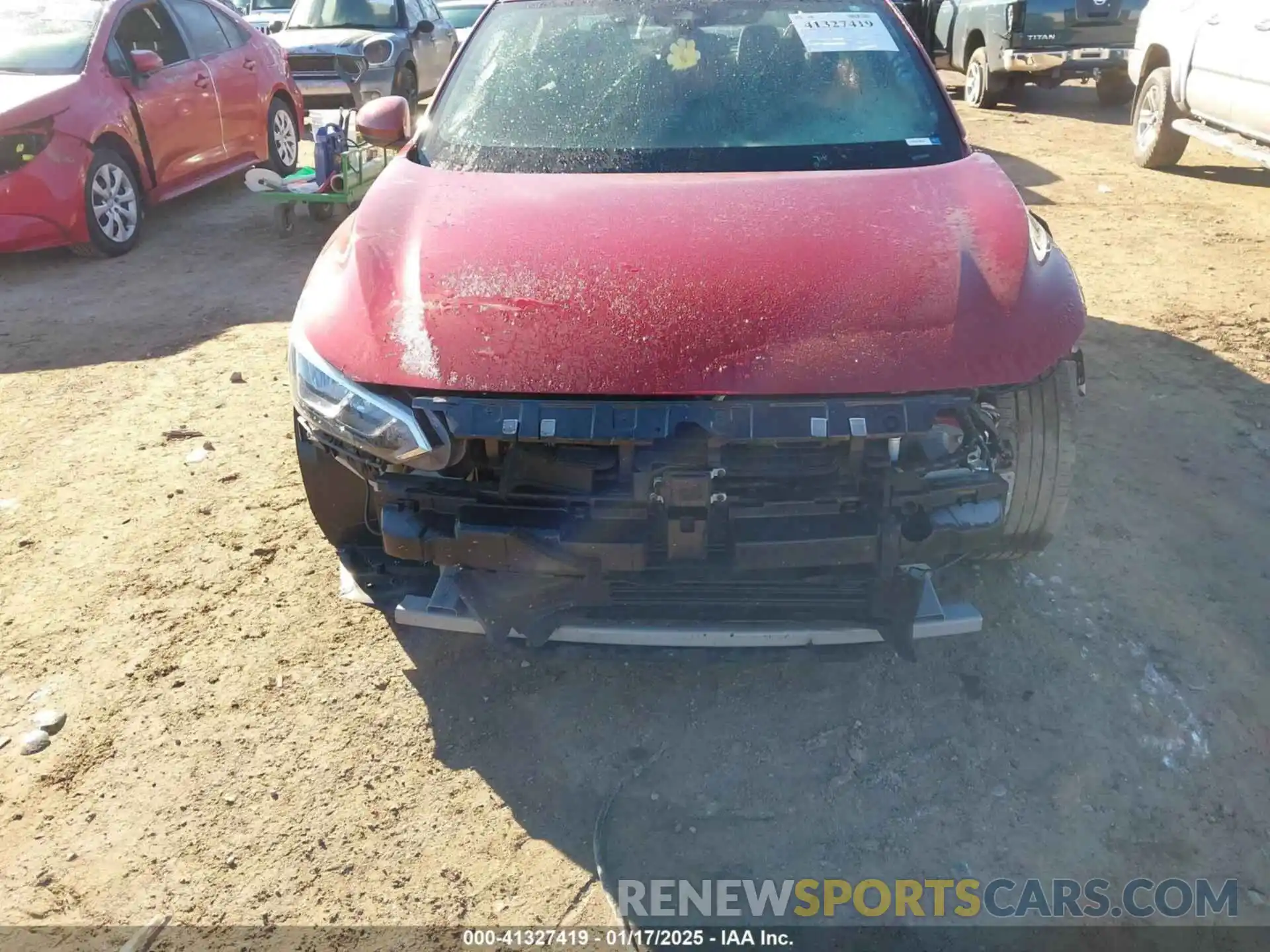 6 Photograph of a damaged car 3N1AB8CV1NY301400 NISSAN SENTRA 2022