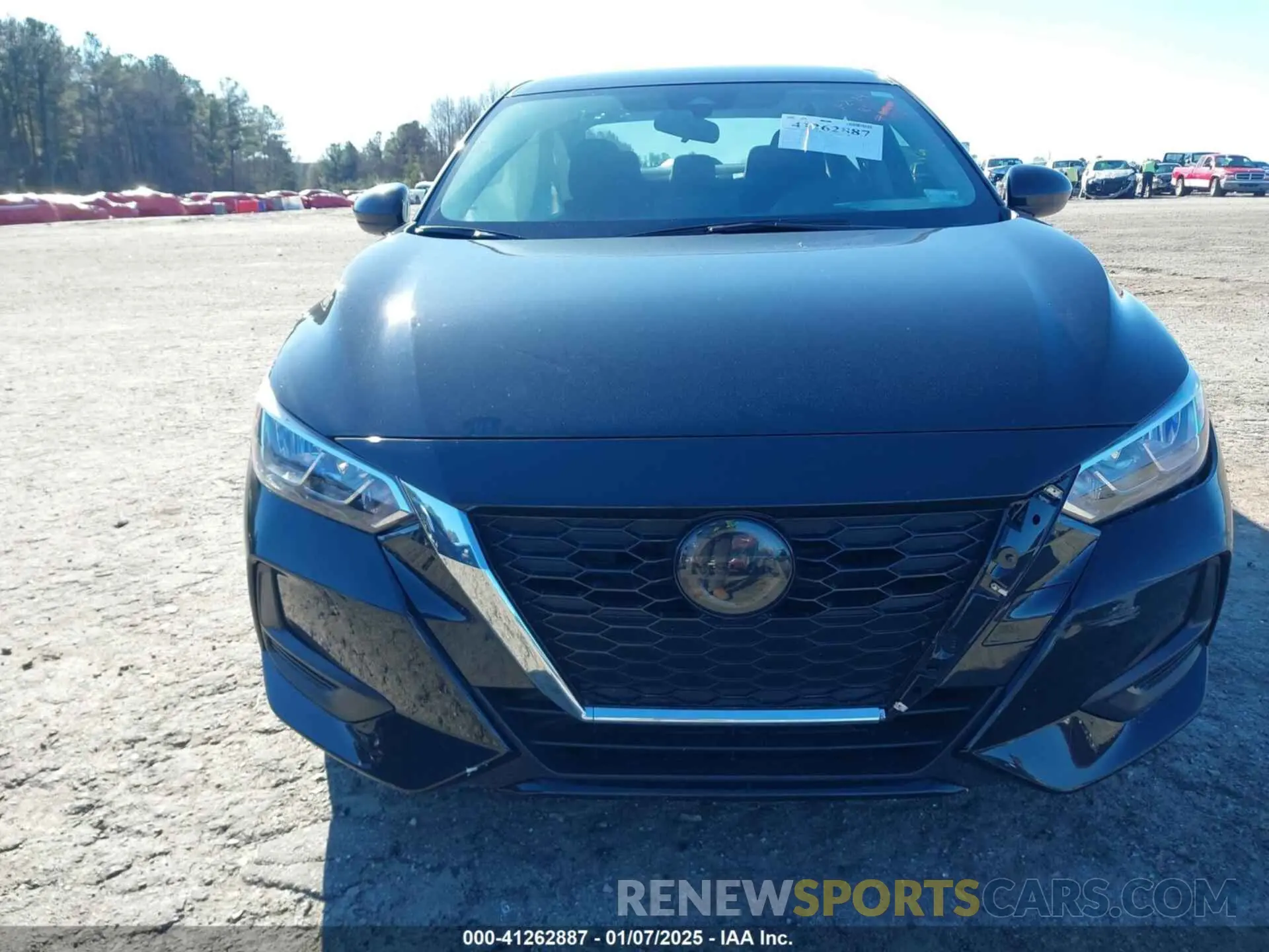 12 Photograph of a damaged car 3N1AB8CV1NY303356 NISSAN SENTRA 2022