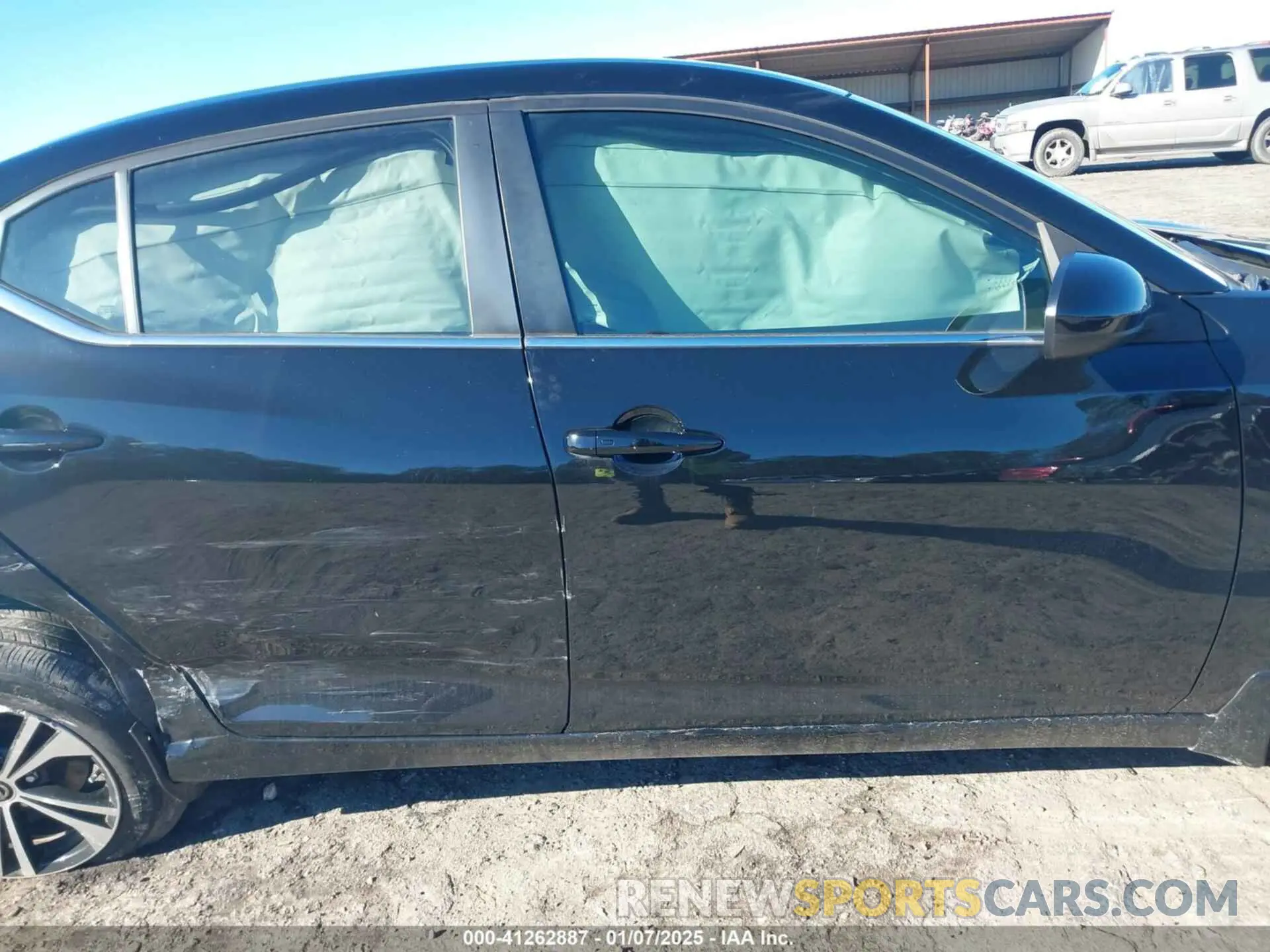13 Photograph of a damaged car 3N1AB8CV1NY303356 NISSAN SENTRA 2022