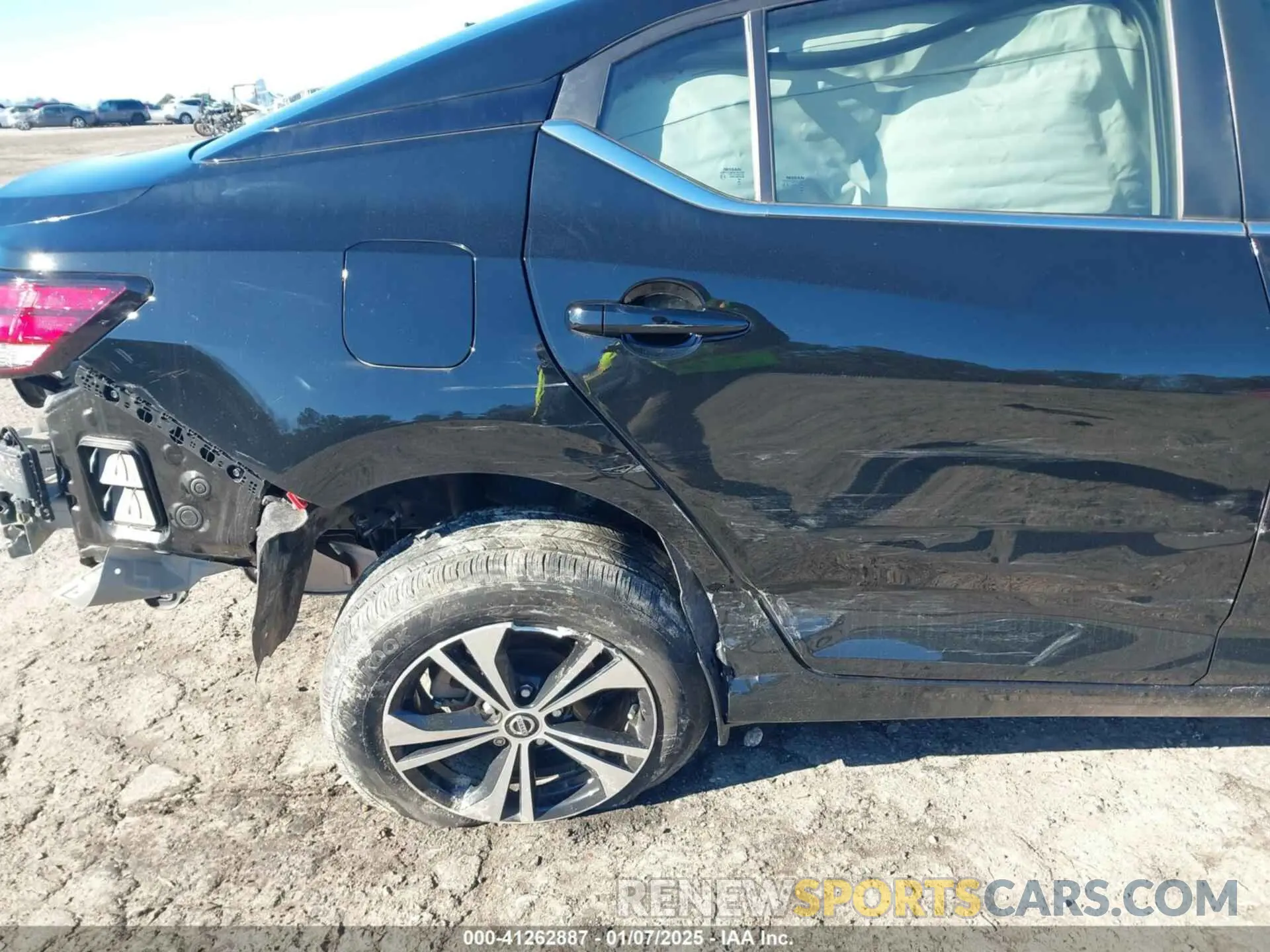 6 Photograph of a damaged car 3N1AB8CV1NY303356 NISSAN SENTRA 2022