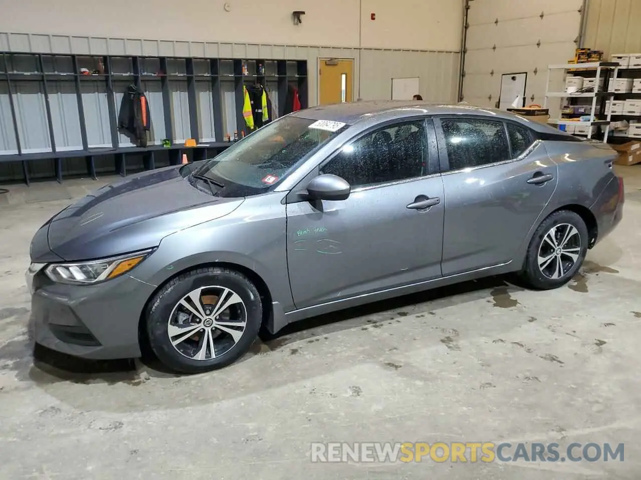 1 Photograph of a damaged car 3N1AB8CV1NY303731 NISSAN SENTRA 2022