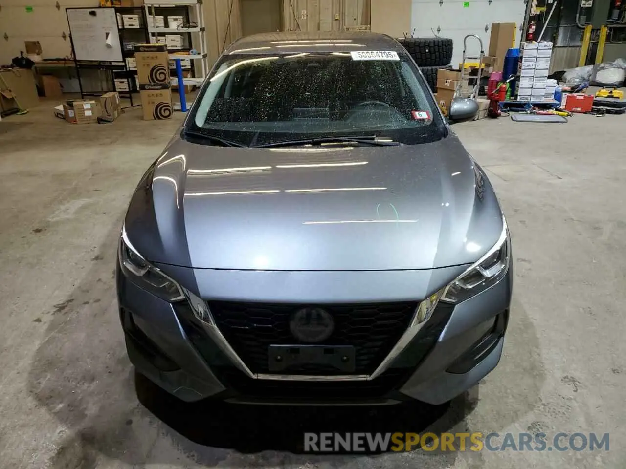 5 Photograph of a damaged car 3N1AB8CV1NY303731 NISSAN SENTRA 2022