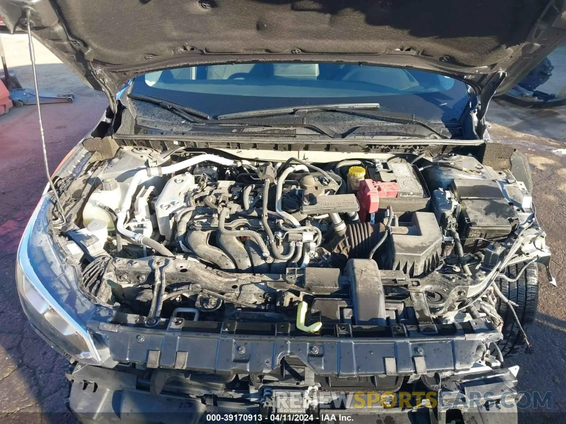 10 Photograph of a damaged car 3N1AB8CV1NY304300 NISSAN SENTRA 2022