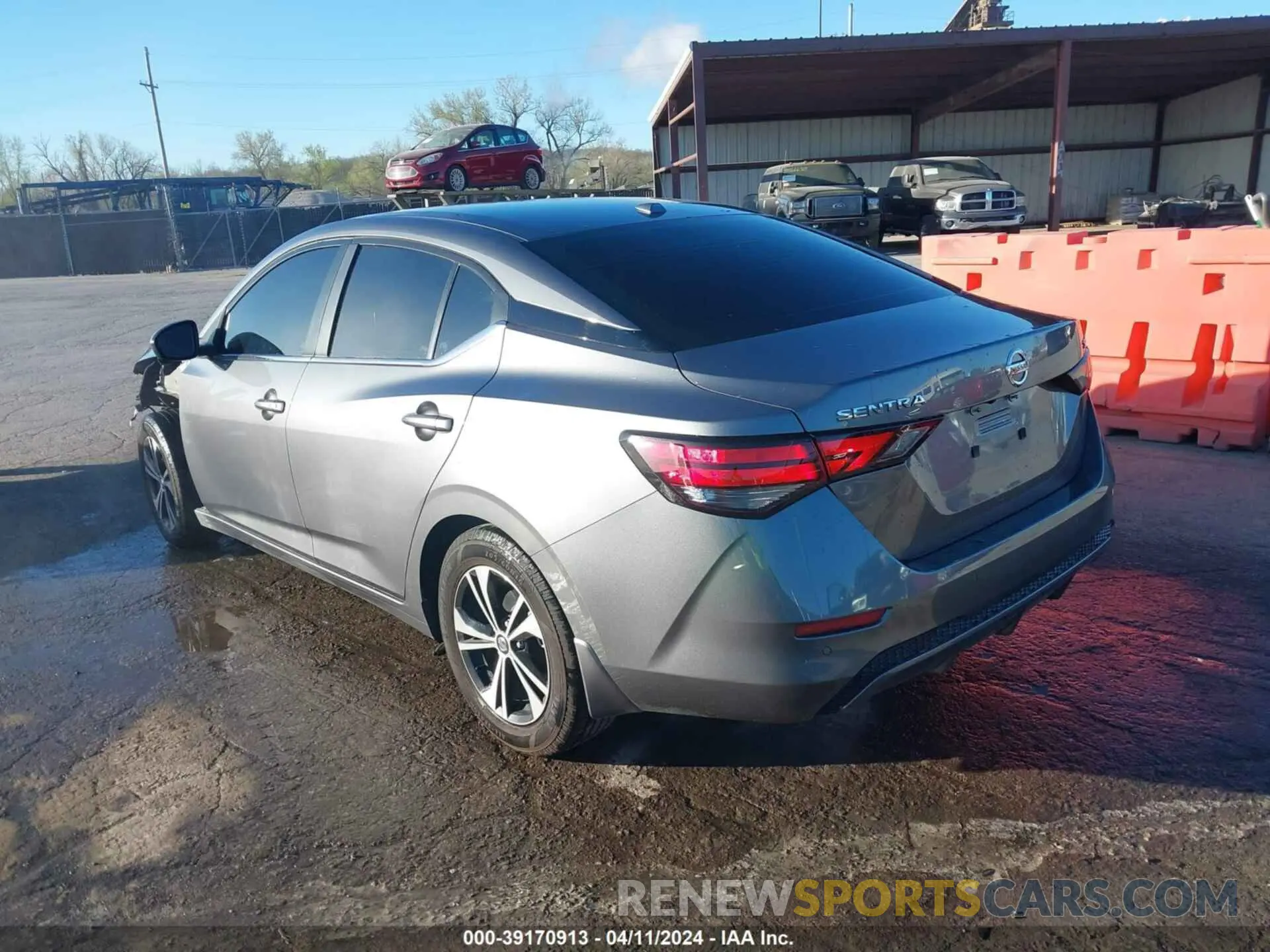 3 Photograph of a damaged car 3N1AB8CV1NY304300 NISSAN SENTRA 2022