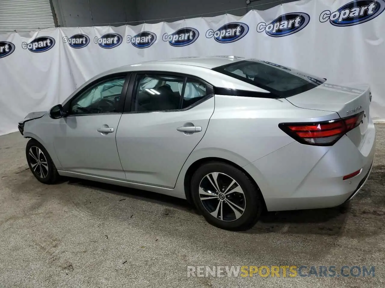 2 Photograph of a damaged car 3N1AB8CV1NY313949 NISSAN SENTRA 2022