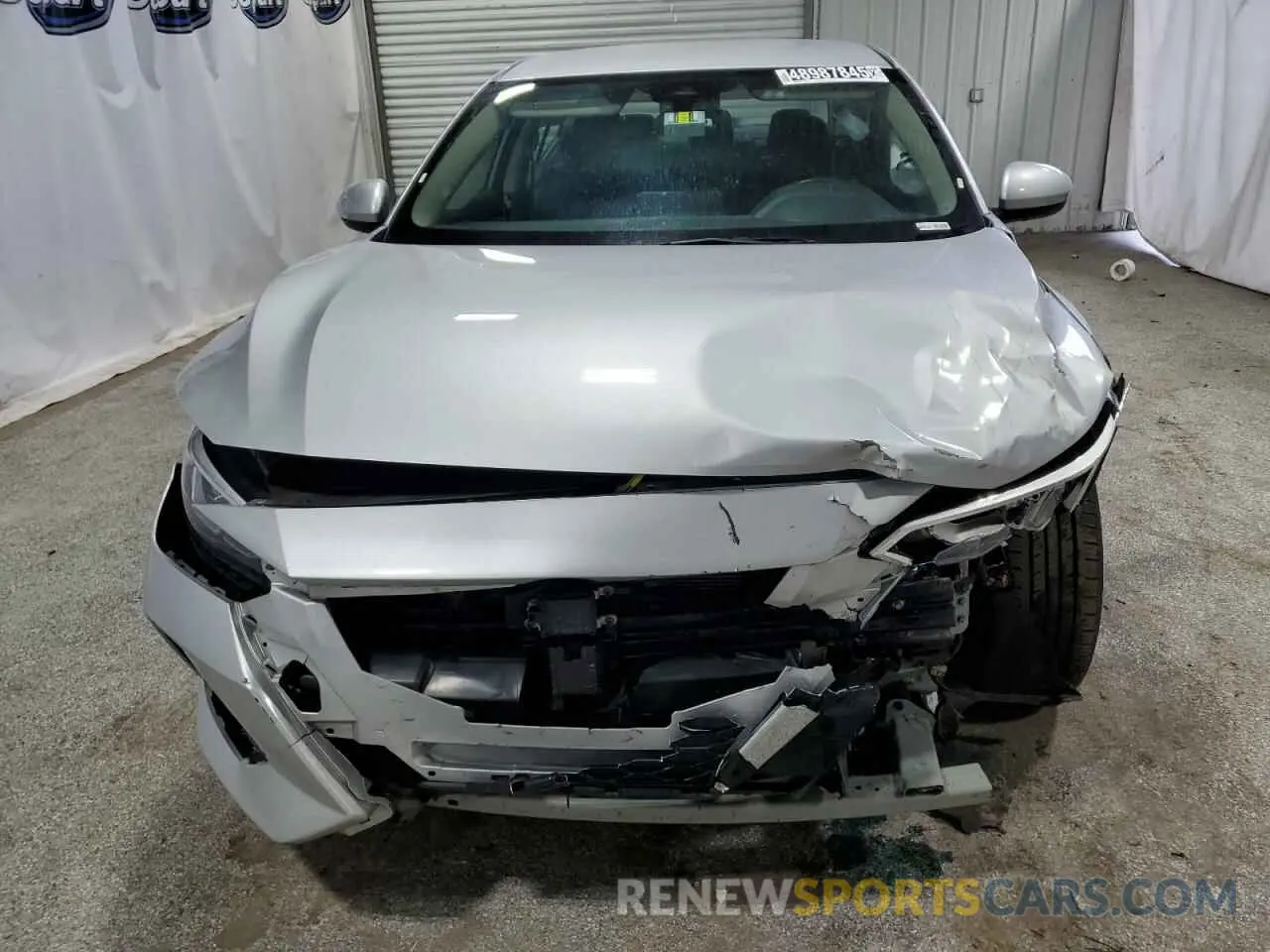 5 Photograph of a damaged car 3N1AB8CV1NY313949 NISSAN SENTRA 2022