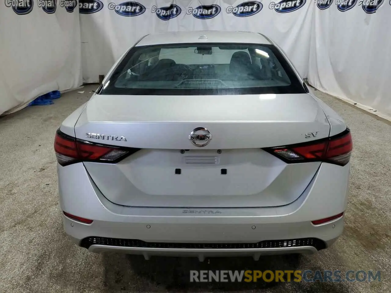 6 Photograph of a damaged car 3N1AB8CV1NY313949 NISSAN SENTRA 2022