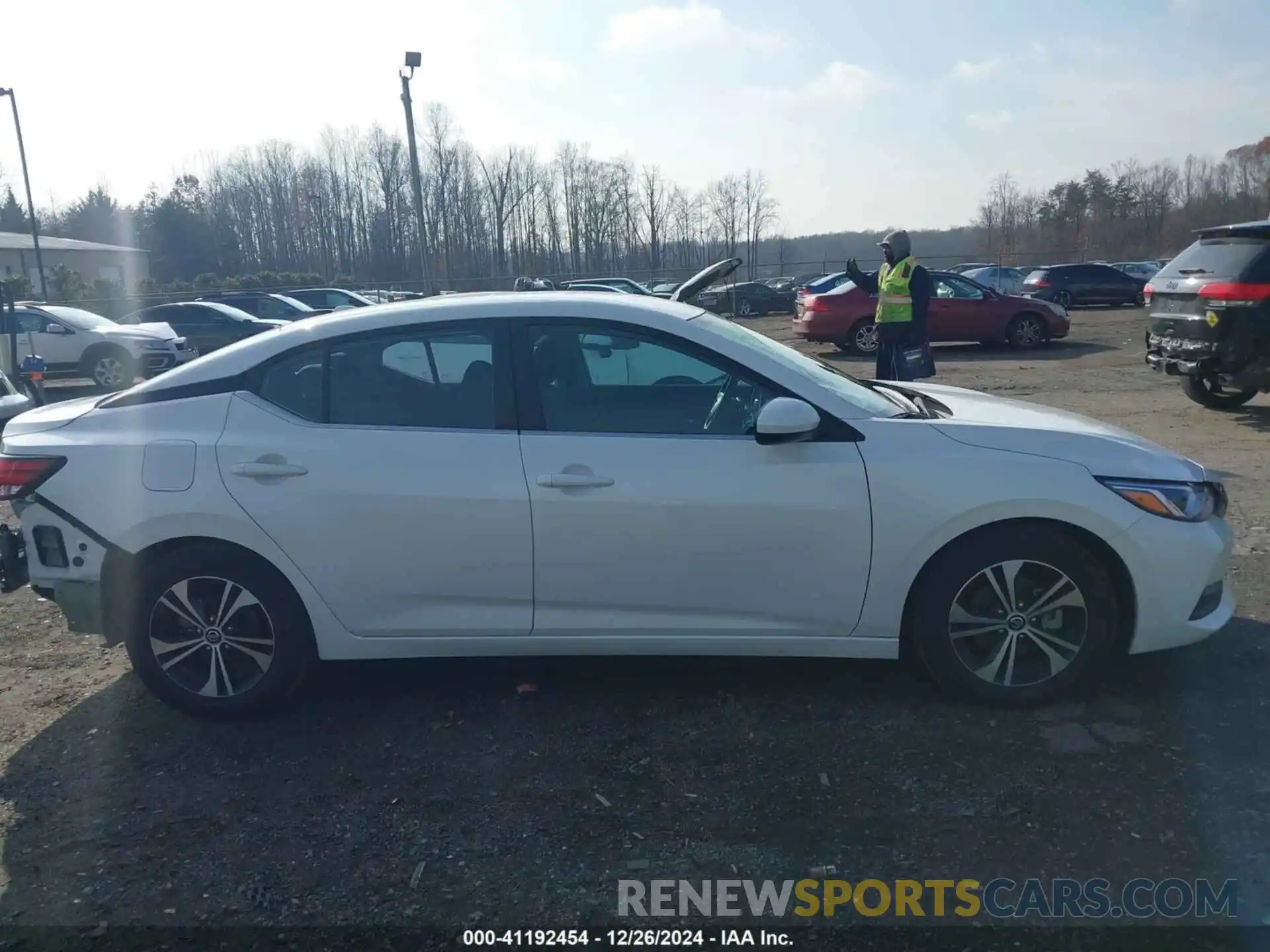 14 Photograph of a damaged car 3N1AB8CV1NY314292 NISSAN SENTRA 2022