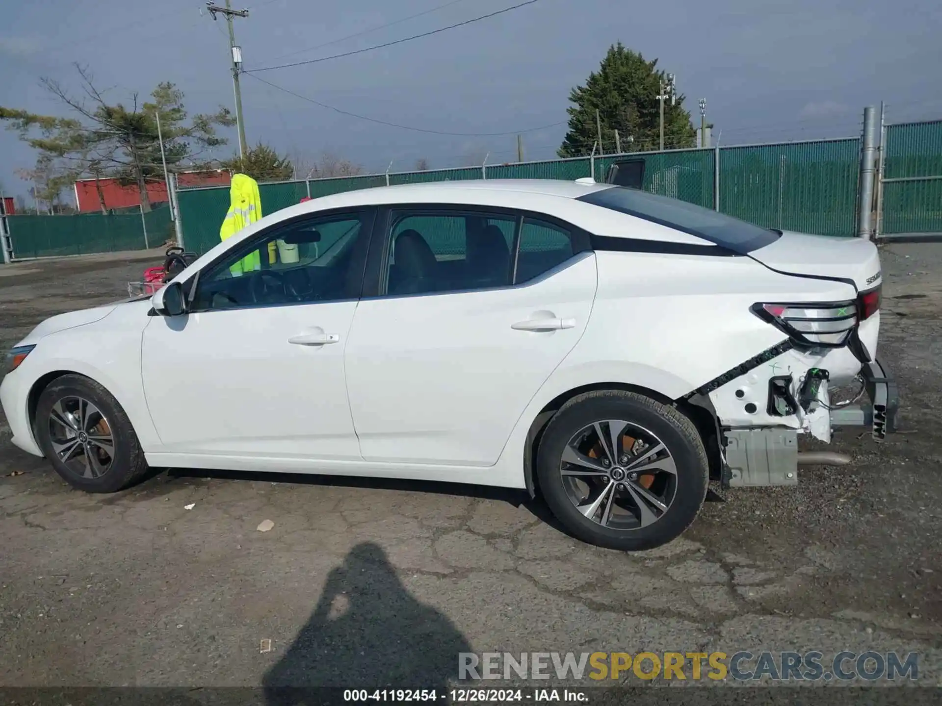 15 Photograph of a damaged car 3N1AB8CV1NY314292 NISSAN SENTRA 2022