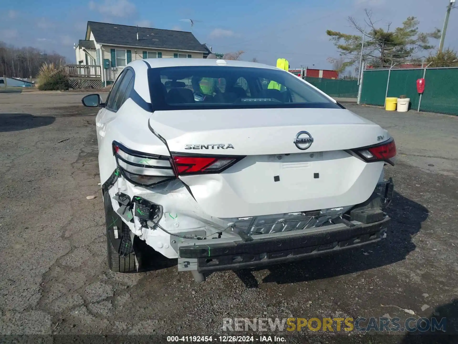 6 Photograph of a damaged car 3N1AB8CV1NY314292 NISSAN SENTRA 2022