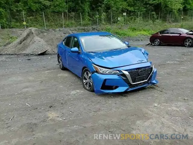 13 Photograph of a damaged car 3N1AB8CV2NY210670 NISSAN SENTRA 2022