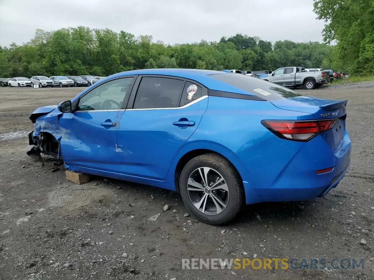 2 Photograph of a damaged car 3N1AB8CV2NY210670 NISSAN SENTRA 2022
