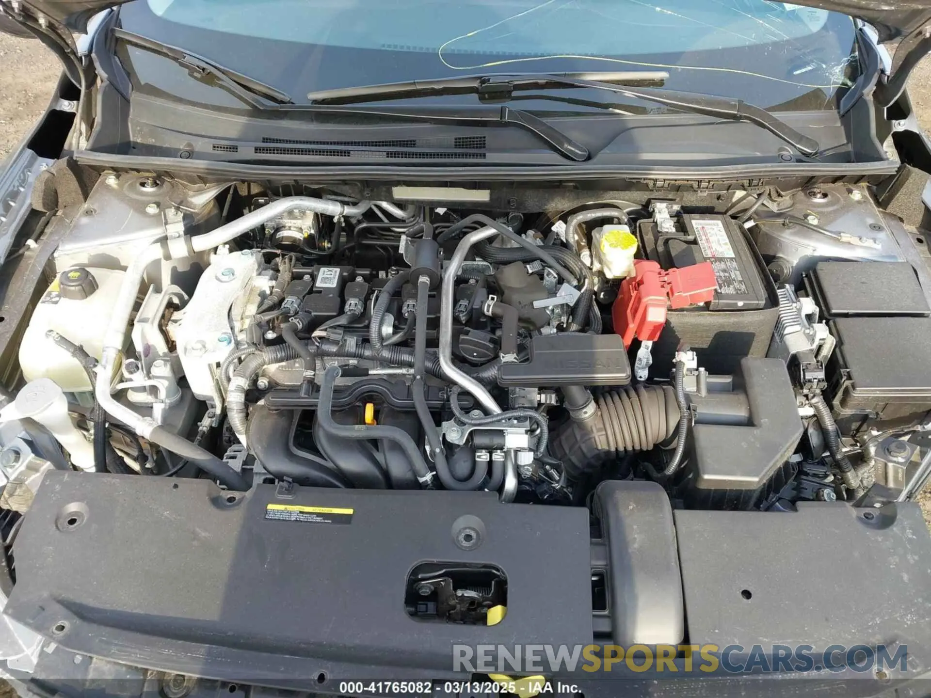 10 Photograph of a damaged car 3N1AB8CV2NY215206 NISSAN SENTRA 2022