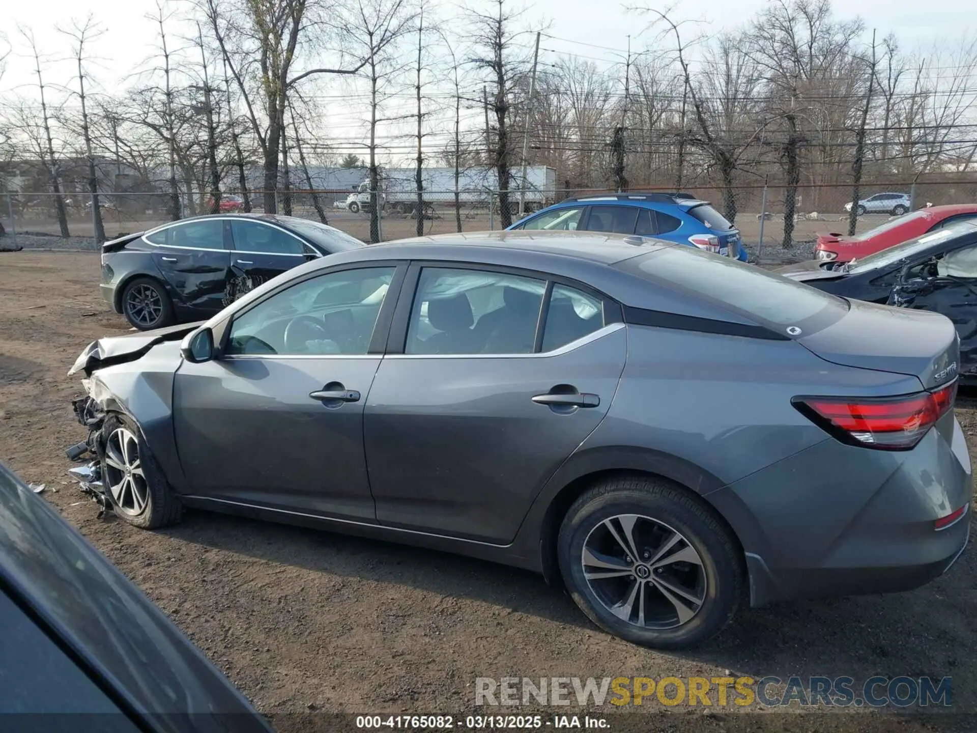 15 Photograph of a damaged car 3N1AB8CV2NY215206 NISSAN SENTRA 2022
